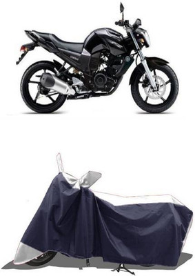RAAMKM Two Wheeler Cover for Hero, Honda, Bajaj, TVS, Yamaha(Electric Optima Li BS6, White, Black)