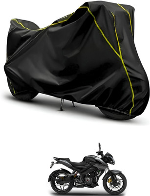 CODOKI Waterproof Two Wheeler Cover for Bajaj(Pulsar NS200, Black, Black)