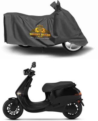 ShankyBrand Two Wheeler Cover for Ola(Electric Scooter, Grey)