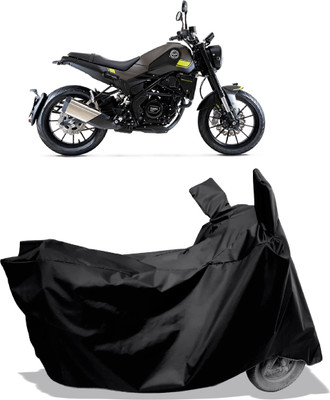 Amexride Two Wheeler Cover for Benelli(Leoncino 250, Black)