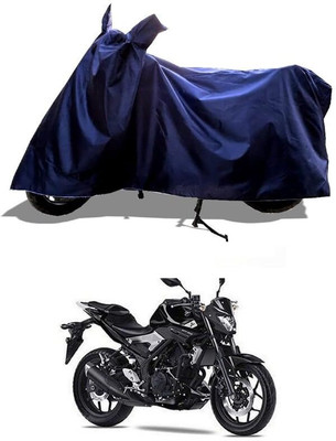 AASHTIK MART Two Wheeler Cover for Yamaha(MT-03, Blue)