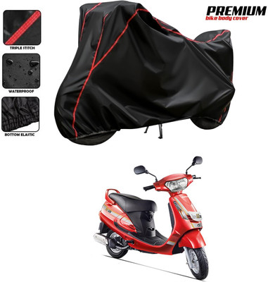 SThanaveX Waterproof Two Wheeler Cover for Mahindra(Duro DZ, Black)