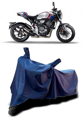 KEDIT Two Wheeler Cover for Honda(CB1000R Plus, Blue)