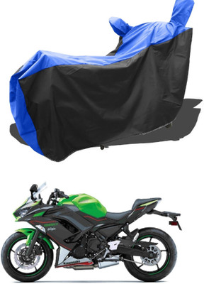 DeepShakshi AUTOMOTIVE Waterproof Two Wheeler Cover for Kawasaki(Ninja 650, Red)