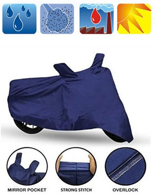 AUTOCAD Waterproof Two Wheeler Cover for Hero(MotoCorp Super Splendor, Blue)