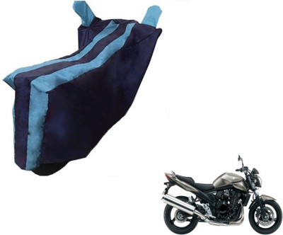 MWBB Waterproof Two Wheeler Cover for Suzuki(Bandit, Black, Blue)