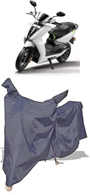 Amexride Two Wheeler Cover for Ather(450, Grey)