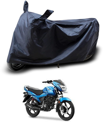 KEDIT Two Wheeler Cover for TVS(Victor, Black)