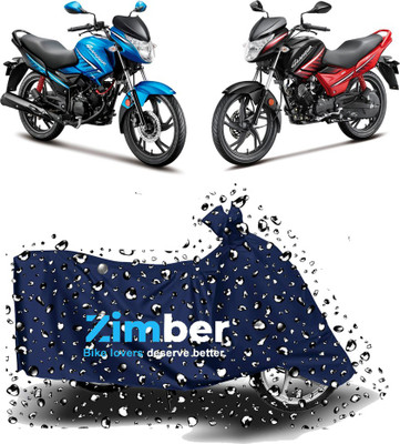 APNEK Two Wheeler Cover for Hero(Glamour, Blue)