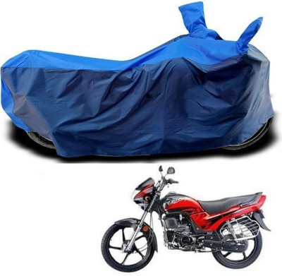 DeepShakshi AUTOMOTIVE Waterproof Two Wheeler Cover for Honda(Passion, Blue)