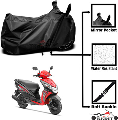 KEDIT Two Wheeler Cover for Hero(Black)