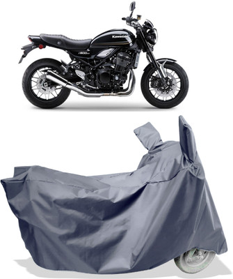 Amexride Two Wheeler Cover for Kawasaki(Z900RS BS6, Grey)