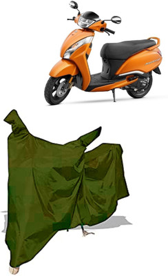 Amexride Two Wheeler Cover for TVS(Jupiter 125, Maroon)