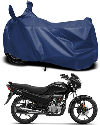 RABABLI Waterproof Two Wheeler Cover for Hero(Splendor iSmart 110, Blue)