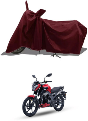 RAQTRO Two Wheeler Cover for TVS(Raider, Maroon)