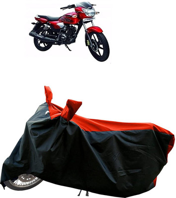 KEDIT Two Wheeler Cover for Bajaj(Phoenix 125, Red, Black)
