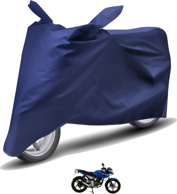 Caronix Waterproof Two Wheeler Cover for Bajaj(XCD 135, Blue)