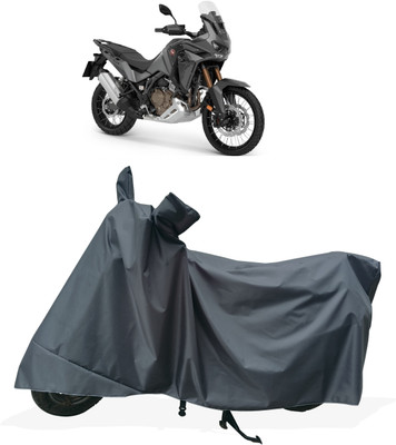 Tricway Two Wheeler Cover for Honda(CRF1000L Africa Twin BS6, Grey)