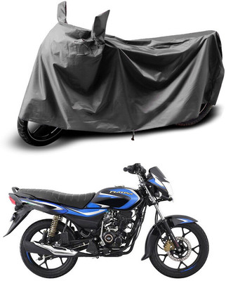 Gali Bazar Waterproof Two Wheeler Cover for Bajaj(Platina 110, Grey)