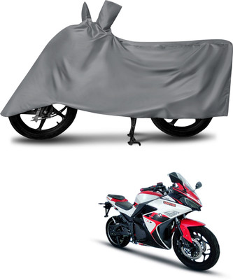 MMSSTAR Waterproof Two Wheeler Cover for Universal For Bike(Grey)