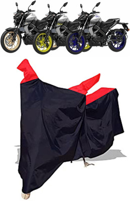 Amexride Two Wheeler Cover for Yamaha(MT-15 BS6, Black)
