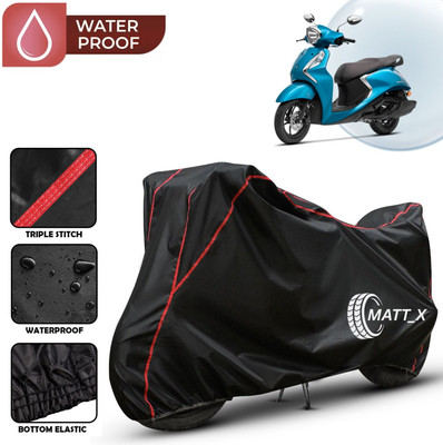MATT_X Waterproof Two Wheeler Cover for Yamaha(FZ, Multicolor, Black, Red)
