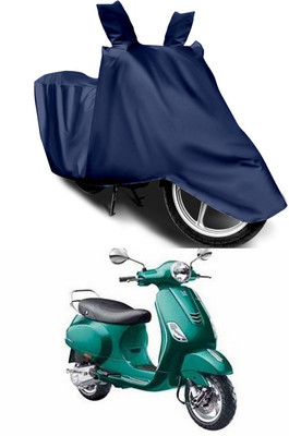 Furious3D Two Wheeler Cover for Piaggio(Vespa VXL, Blue)