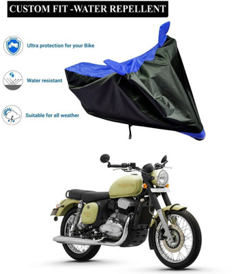 CODOKI Waterproof Two Wheeler Cover for JAWA(Jawa, Blue)