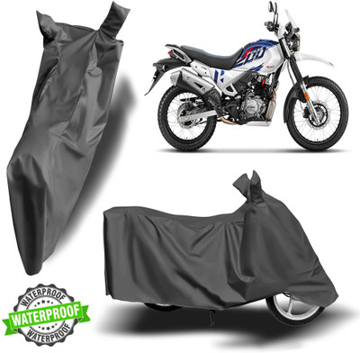 ROYAL AUTO MART Waterproof Two Wheeler Cover for Hero(Xpulse 200T, Grey)