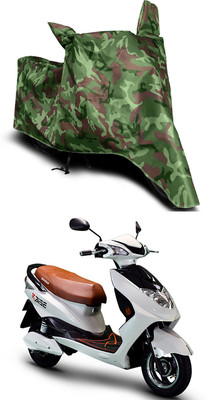 Furious3D Two Wheeler Cover for Okinawa(Raise, Multicolor)