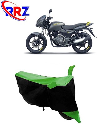 RRZ Waterproof Two Wheeler Cover for Bajaj(Pulsar NS 200, Black, Green)