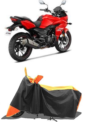 GROFATIK Two Wheeler Cover for Hero(Xtreme 200S, Orange)