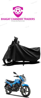 bhagat chander traders Waterproof Two Wheeler Cover for TVS(Victor New, Black)