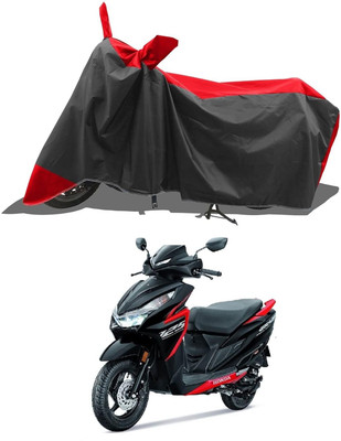 KEDIT Two Wheeler Cover for Universal For Bike(Grazia, Red, Black)