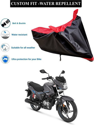 CODOKI Waterproof Two Wheeler Cover for Hero(Glamour i3s BS6, Red)