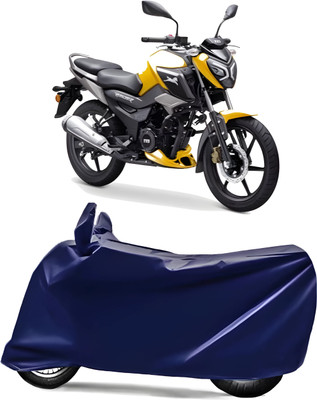 smwzxyu Waterproof Two Wheeler Cover for TVS(Blue)
