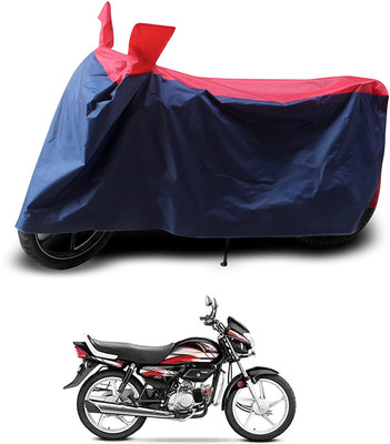 KEDIT Two Wheeler Cover for Hero(MotoCorp Pleasure Plus, Red, Blue)