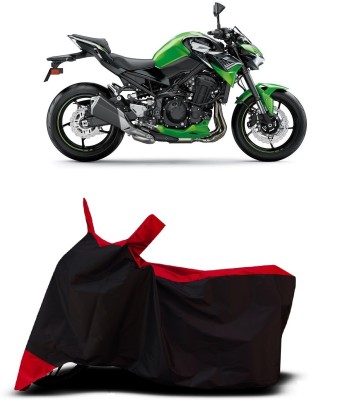 VESMEI Two Wheeler Cover for Kawasaki(Z900RS BS6, Red)