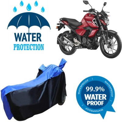 RTS COLLECTIONS Waterproof Two Wheeler Cover for Yamaha(FZ25 BS6, Multicolor)