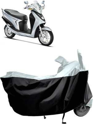 Amexride Two Wheeler Cover for Hero(Leap Hybrid SES BS6, Multicolor)