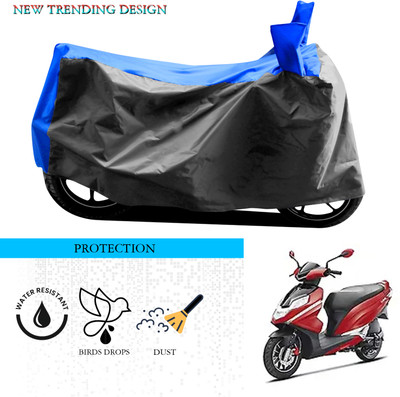 SnehaSales Waterproof Two Wheeler Cover for Hero(Dare, Grey, Blue)