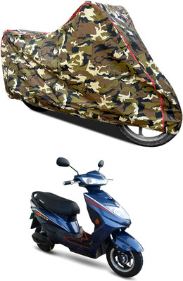 PAGORA Waterproof Two Wheeler Cover for Okinawa(Ridge, Yellow)