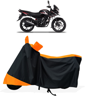 Tricway Two Wheeler Cover for Bajaj(Discover 150 f, Orange)