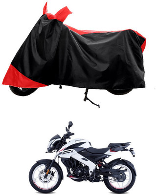 GROFATIK Two Wheeler Cover for Bajaj(Pulsar 160 NS DTS-i, Red)