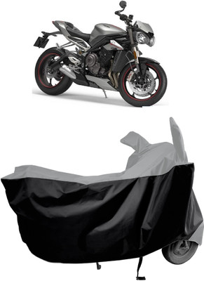 Amexride Two Wheeler Cover for Triumph(Street Triple RS BS6, Multicolor)