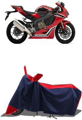 SUGASHRI Waterproof Two Wheeler Cover for Honda(CBR300R, Red, Blue)