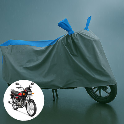 CODOKI Waterproof Two Wheeler Cover for Hero(Splendor, Grey, Blue)