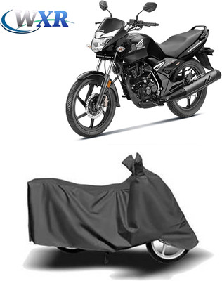 WXR Waterproof Two Wheeler Cover for Honda(CB Unicorn, Grey)
