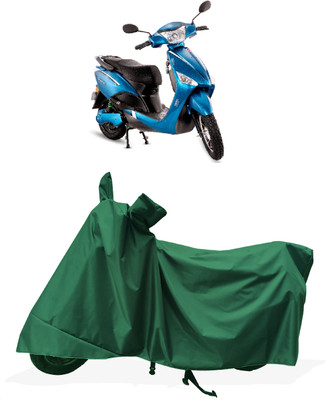 Tricway Two Wheeler Cover for Hero Electric(Electric Optima Plus, Green)