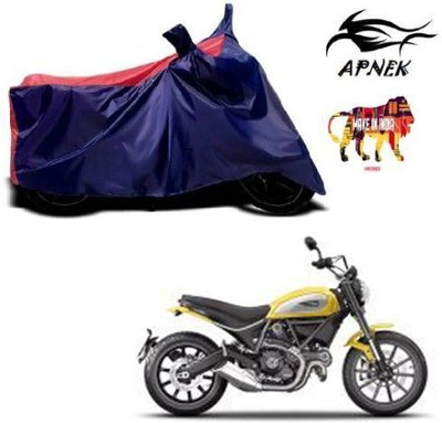 DeepShakshi AUTOMOTIVE Waterproof Two Wheeler Cover for Ducati(Scrambler, Red, Blue)